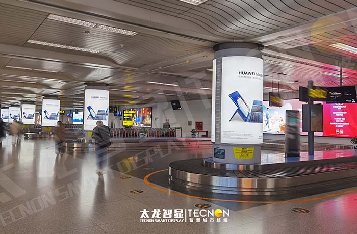 杭州萧山机场 LED 屏幕项目：智显未来，点亮空中门户